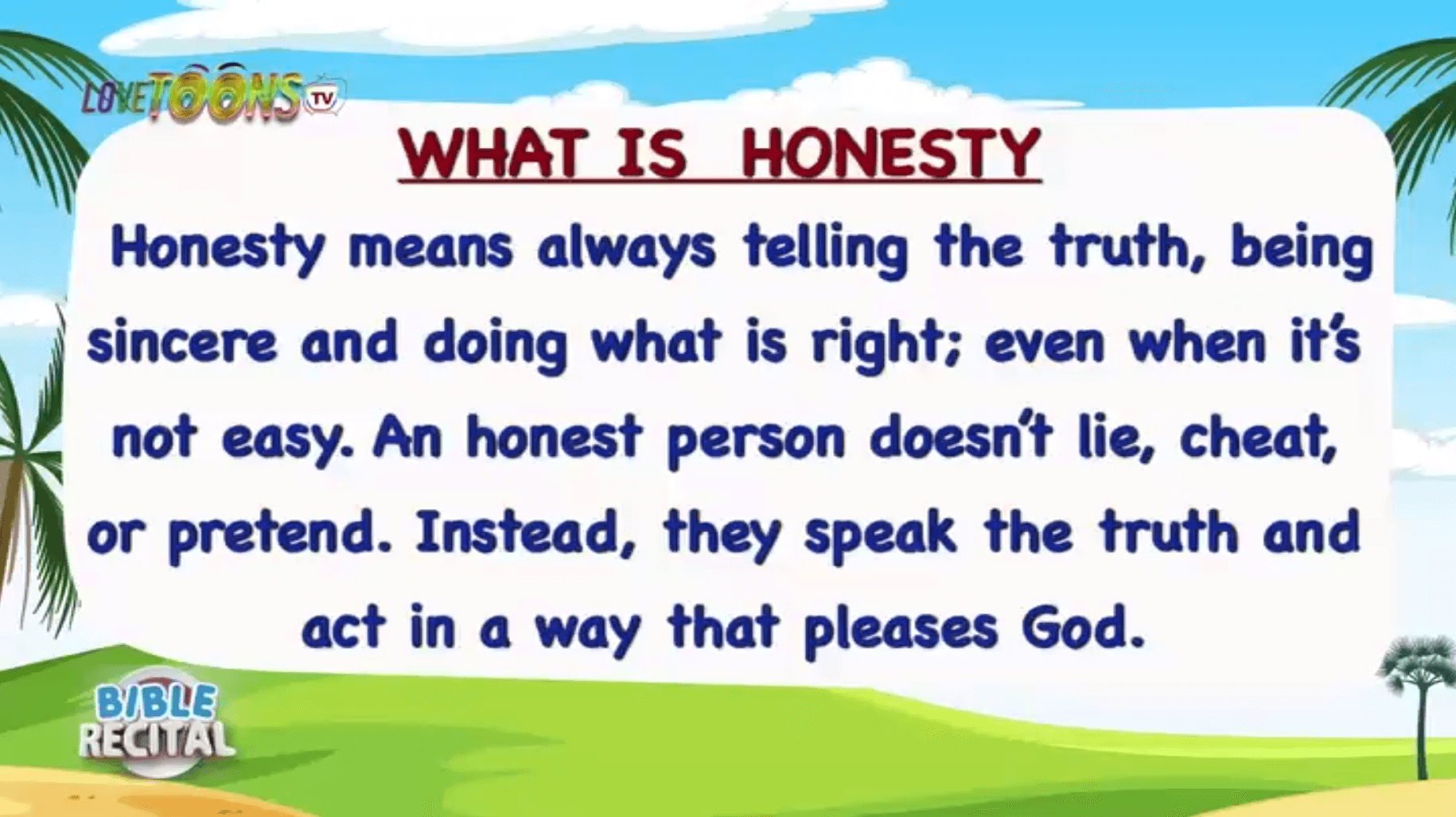 Honesty
